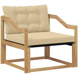  Set vanjskih sofa Čvrsto drvo akacije i Textilene Bijela | shoptok.hr