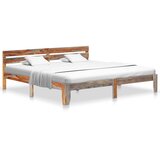  Okvir kreveta bez madraca 200 x 200 cm od masivnog drva | shoptok.hr