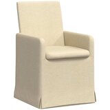  Trpezarijske stolice 2 pcs Krema 57 x 67 x 95 cm tkanina | shoptok.hr