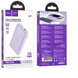 hoco. powerbank 10.000 mAh PD QC3.0 3A 22.5W Q21 ljubičasti | shoptok.hr