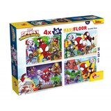 Lisciani SPIDEY maxi puzzle 4x48 kom, dvostrane | shoptok.hr