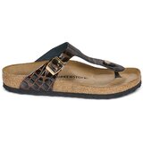 Birkenstock Natikači Gizeh Črna | Shoptok.si