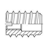 Toolcraft 144033 uvojna matica M6 20 mm čelik 100 St. | shoptok.hr