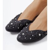 Gemre Halah black cut-out ballet flats | shoptok.hr