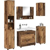  Set namještaja za kupaonicu 5 kom. Staro drvo 35 x 30 x 192 cm | shoptok.hr