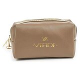 Verde krem Neseser cetvrtasti sa zlatnim paspulom 0237, 18×7×10 cm ( 16NSV0237V ) u