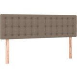  Krevet s oprugama i madracem smeđesivi 140x200 cm tkanina | shoptok.hr