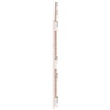  Stensko posteljno vzglavje belo 159,5x3x60 cm trdna borovina, (20739601) | Shoptok.si