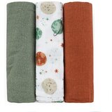 Petite&Mars Moussy plenice iz blaga Celestial Planets 68 x 68 cm 3 kos | Shoptok.si