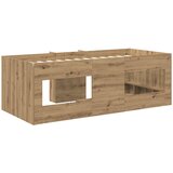  Kreveta za visoko spavanje djece 2 pcs Hrast artisan | shoptok.hr