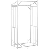  Stalak za drva za ogrjev s kišnom navlakom 100x60x200 cm | shoptok.hr