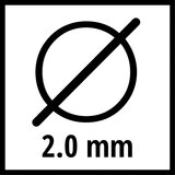 Einhell Struna basic line 2,0mm 15m, Struna, okrugli presek - (3436652) | ePonuda.com
