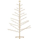  Drveno božićno drvce Prirodna 180 cm Masivno borovo drvo | shoptok.hr