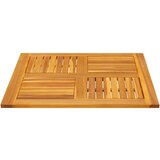 vidaXL Stolna ploča 80x80x2,2 cm četvrtasta od masivnog drva bagrema | shoptok.hr
