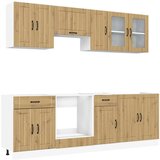  8 kosov kuhinjska omarica Kalmar artisan hrast inženirski les, (21703771) | Shoptok.si