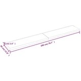  Stenska polica 200x30x(2-4) cm neobdelana trdna hrast | Shoptok.si