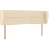 The Living Store vzglavje z ušesi krem 147x23x78/88 cm blago - vzglavje, (21418900) | Shoptok.si