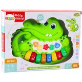  Interaktivni krokodil sa tipkama Crocodile Piano - zeleni | shoptok.hr