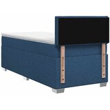  Boxspring krevet s madracem Plava 90 x 190 cm Tkanina - Plava 90 x 190 cm Dizajn linija | shoptok.hr