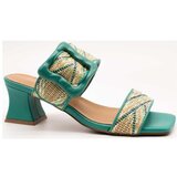 Noa Harmon Natikači - Zelena | Shoptok.si
