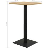 Bistro stolić boje hrasta 70 x 70 x 107 | shoptok.hr
