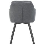MID.YOU Set Stolov Sophie, Antracit, 2 Kos | Shoptok.si