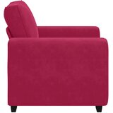 SOFA fotelja vino crvena 100x77x82 cm baršun | shoptok.hr
