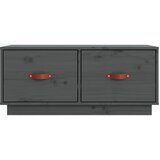 TV ormarić sivi 80 x 34 x 35 cm od masivne borovine | shoptok.hr