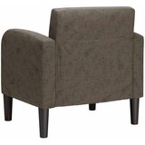 SOFA fotelja s naslonima za ruke tamnosiva 54 cm umjetna koža | shoptok.hr