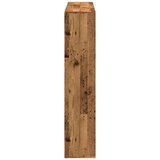 Ormarić za knjige boja drva 137,5x29x137,5 cm konstruirano drvo | shoptok.hr