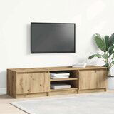 vidaXL TV ormarić Artisan hrast 140x40x36 cm izrađeno drvo | shoptok.hr