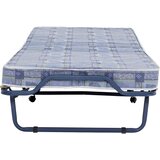 Boxxx zložljiva postelja 90 cm x 192 cm , les, kovina, tekstil modra | Shoptok.si