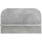  Zidna polica 2 kom. Betonska siva 60 x 13.5 x 37.5 cm Slike