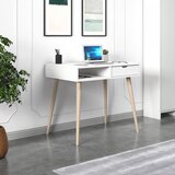 Hanah home radni sto offer - white, wooden whitewooden study desk cene