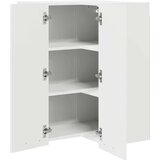 vidaXL viseći ormarić riga bijelo 57 x 57 x 80 cm konstruirano drvo | shoptok.hr