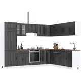 vidaXL 14-dijelni set kuhinjskih ormarića Lucca konstruiranog drva | shoptok.hr