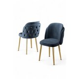 Hanah home set stolica (6 komada) axle anthracite gold | ePonuda.com
