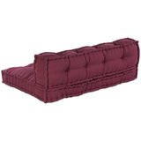  Jastučić za paletni kauč 2 pcs Bordo 120 x 80 x 38 cm Tkanina | Eponuda.ba