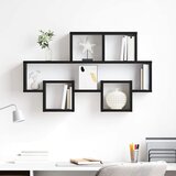  Polica na zidu Crni hrast 82 x 15 x 51 cm Konstruirano drvo | shoptok.hr