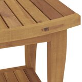  Kupaonski bočni stolić 50 x 35 x 45 cm od masivne tikovine | shoptok.hr