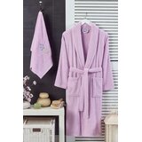 Lessentiel Maison Set Bademantil s ručnikom Cora, ljubičasta Cijene