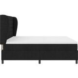  Krevet na okviru s madracem Crna 200x200 cm Tkanina | shoptok.hr