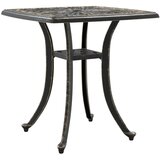  Vrtni stol brončani 53 x 53 x 53 cm od lijevanog aluminija | shoptok.hr
