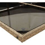  7-dijelni vrtni blagovaonski set od poliratana s jastucima bež | shoptok.hr