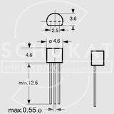  Tranzistori Si-N TO92 | Eponuda.com