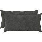 Jastuk s jastukom HEERLEN 2 kom. Antracit Mikrofibra Flis - Antracit 40 x 70 cm 2 | shoptok.hr