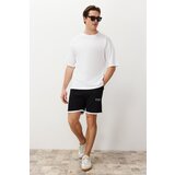 Trendyol Men's White Oversize/Wide-Fit Floral Print Short Sleeve 100% Cotton T-Shirt | Shoptok.si