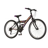 bicikl parma 24" crno roze 1242006