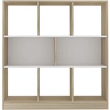 Ormarić za knjige bijeli i boja hrasta 97 5x29 5x100 cm iverica | shoptok.hr