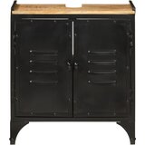  Kupaonski ormarić za umivaonik 55x35x60 cm željezo i drvo manga | shoptok.hr